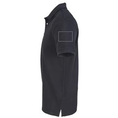 Polo hombre algodón corte cómodo | Brazo Izquierdo | 100 x 70