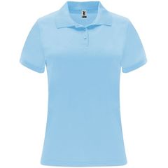 Polo técnico de manga corta para mujer | PECHO_IZQUIERDO | 160 x 420