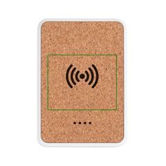 Power Bank ABS y Corcho 5000 mAh | Frontal | 50 x 40