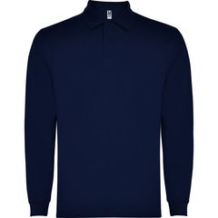 Polo Manga Larga con Cuello y Puños Acanalados | PECHO_IZQUIERDO | 100 x 400