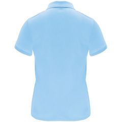 Polo técnico de manga corta para mujer | TRASERA | 350 x 420
