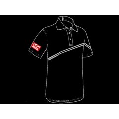 Polo Azul Hombre Detalle España | Manga izquierda en color | 80 x 40