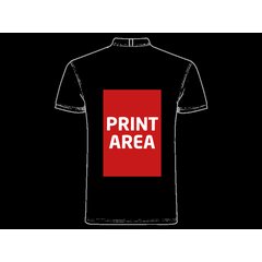 Polo Azul Hombre Detalle España | Marcaje en la espalda 1 tinta | 200 x 300