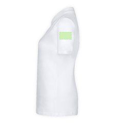 Polo Blanco de Algodón para Mujer | Area 3 | 80 x 50