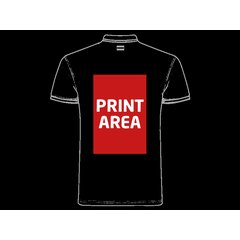 Polo España de Mujer | Pecho zona derecha 1 tinta | 80 x 80