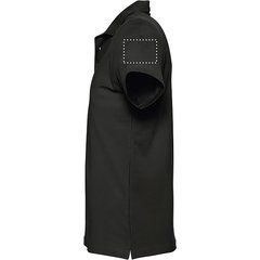 Polo Hombre 210g Algodón | Brazo Izquierdo | 100 x 70