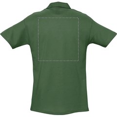 Polo Hombre 210g Algodón | Trasero | 280 x 300