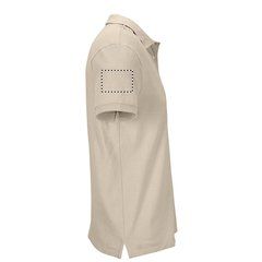 Polo hombre algodón corte cómodo | Brazo Derecho | 100 x 70