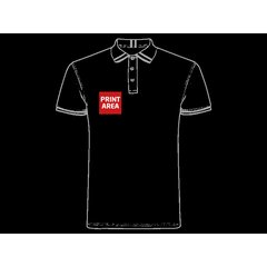 Polo Hombre con Detalle Bandera | Zona 4 | 80 x 80