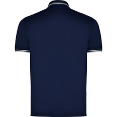 Polo Manga Corta detalles en contraste | TRASERA | 350 x 420