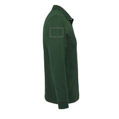 Polo Manga Larga Hombre 180g | Brazo Derecho | 100 x 70