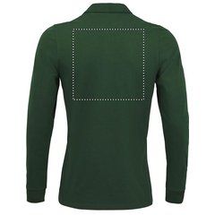 Polo Manga Larga Hombre 180g | Trasero | 270 x 270