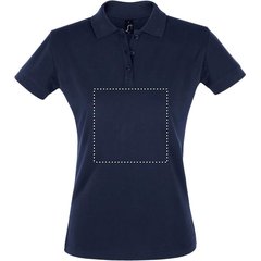 Polo Mujer Algodón 180g | Frontal