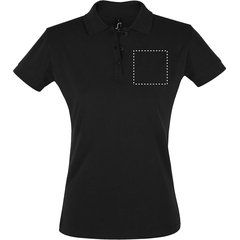 Polo Mujer Algodón 180g | Pecho | 100 x 100