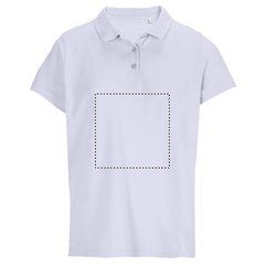 Polo mujer algodón manga corta | Frontal | 200 x 200