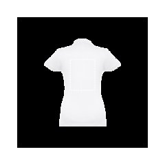 Polo de mujer manga corta de algodón | Espalda | 240 x 300