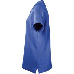 Polo Niño Piqué Peinado 170g | Brazo Izquierdo | 60 x 50