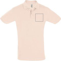 Polo Piqué Manga Corta Hombre | Pecho | 100 x 100