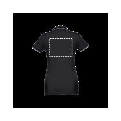 Polo slim fit para mujer | Espalda | 240 x 200