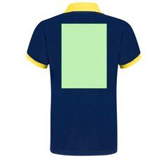 Polo técnico bicolor transpirable | Area 6 | 280 x 400