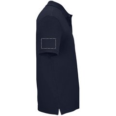 Polo Unisex de Algodón Orgánico | Brazo Derecho | 100 x 70
