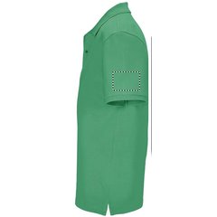 Polo Unisex de Algodón Orgánico | Brazo Izquierdo | 100 x 70