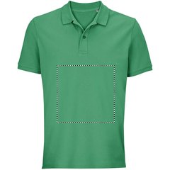 Polo Unisex de Algodón Orgánico | Frontal | 270 x 270