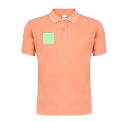 Polo Unisex de Algodón Peinado con Efecto | Area 2 | 80 x 80
