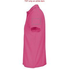 Polo unisex deportivo de poliéster reciclado | Brazo Izquierdo | 100 x 70