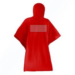 Poncho impermeable con capucha y cierre lateral | ZONA4 | 250 x 100