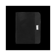 Portafolios con bloc de 20 hojas | Placa | 35 x 10