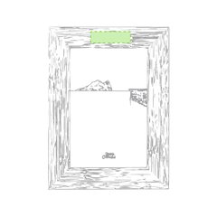 Portafotos MDF 10x15 cm | Marco lado 2 | 100 x 20