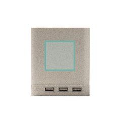 Portalápices con cargador inalámbrico 5W y USB | ZONA2 | 50 x 50