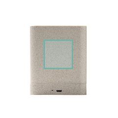 Portalápices con cargador inalámbrico 5W y USB | ZONA3 | 50 x 50