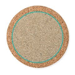 Posavasos de corcho natural | ZONA1 | 70 x 70