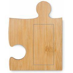 Posavasos Puzle 4 Piezas Bambú | PUZZLE 4 | 40 x 80
