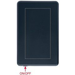 Power bank 10000 mAh de aluminio reciclado | Trasero | 40 x 80