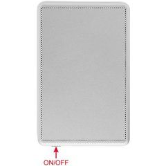 Power bank 10000 mAh de aluminio reciclado | Trasero | 60 x 95