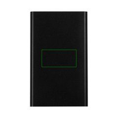 Power Bank 4000 mAh Aluminio Reciclado | Frontal | 40 x 20