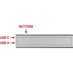 Powerbank de 2600 mAh Capacidad uso de smartphone | Derecha | 90 x 12