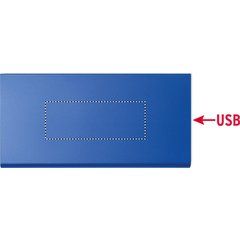 Powerbank 8000 mAh aluminio reciclado | Superior | 80 x 30