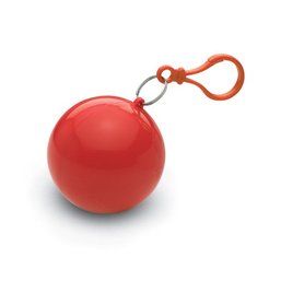 Poncho lluvia caja bola para adultos nimbus Rojo