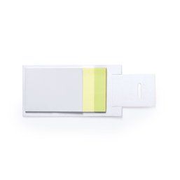 Portanotas de cartón con diseño stand Blanco