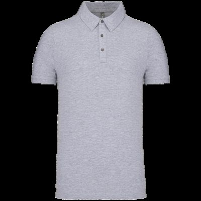Polo atemporal manga corta hombre Oxford Grey S