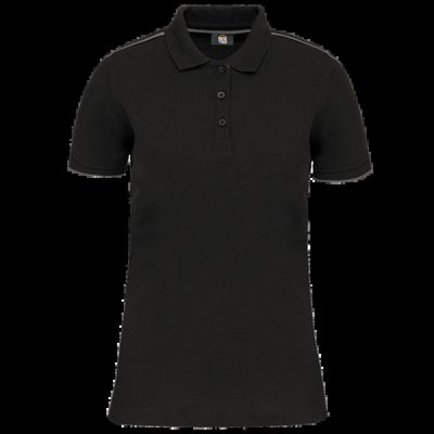 Polo ropa profesional mujer Black / Silver S