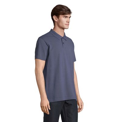 Polo unisex de algodón peinado