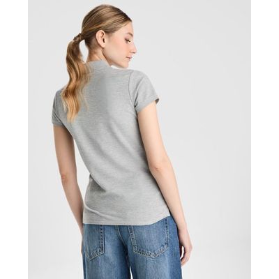Polo Mujer Orgánico Manga Corta