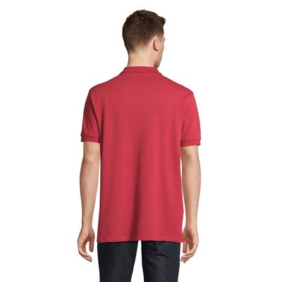 Polo hombre algodón corte cómodo