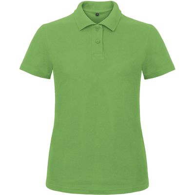 Polo entallado para mujer 100% algodón Real Green M