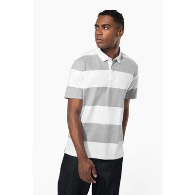 Polo algodón a rayas unisex